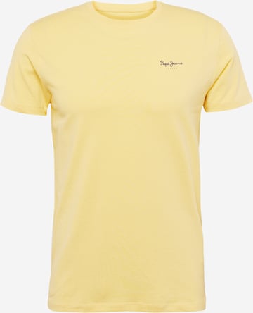 Pepe Jeans T-Shirt 'Jack' in Gelb: predná strana