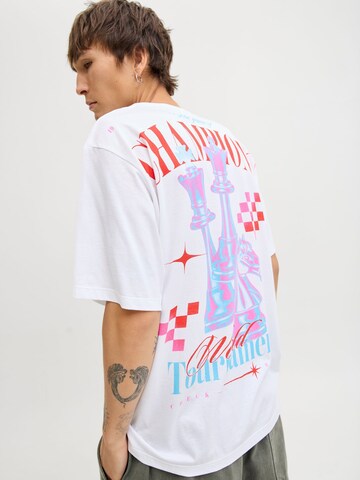 T-Shirt JACK & JONES en blanc