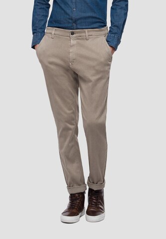 REPLAY Regular Chino Pants in Beige: front