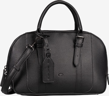 TOM TAILOR Handtasche 'Danielle' in Schwarz: predná strana