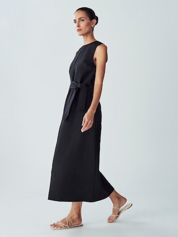 Willa Kleid 'Caira' in Schwarz: Rückseite