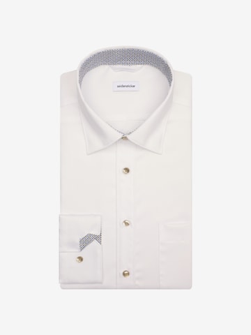 SEIDENSTICKER Regular fit Button Up Shirt in White