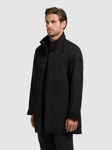 khujo Płaszcz przejściowy 'Ystak' w kolorze czarny
