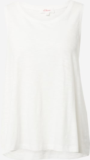 s.Oliver Top in mottled white, Item view