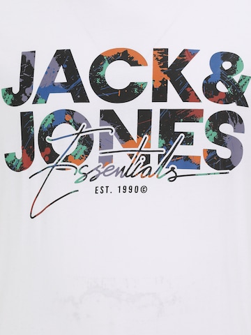 JACK & JONES - Camiseta 'JJGEPLAS' en blanco