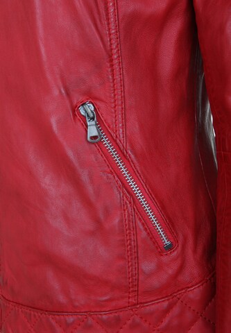 H.I.S Lederjacke 'SAIMINA' in Rot