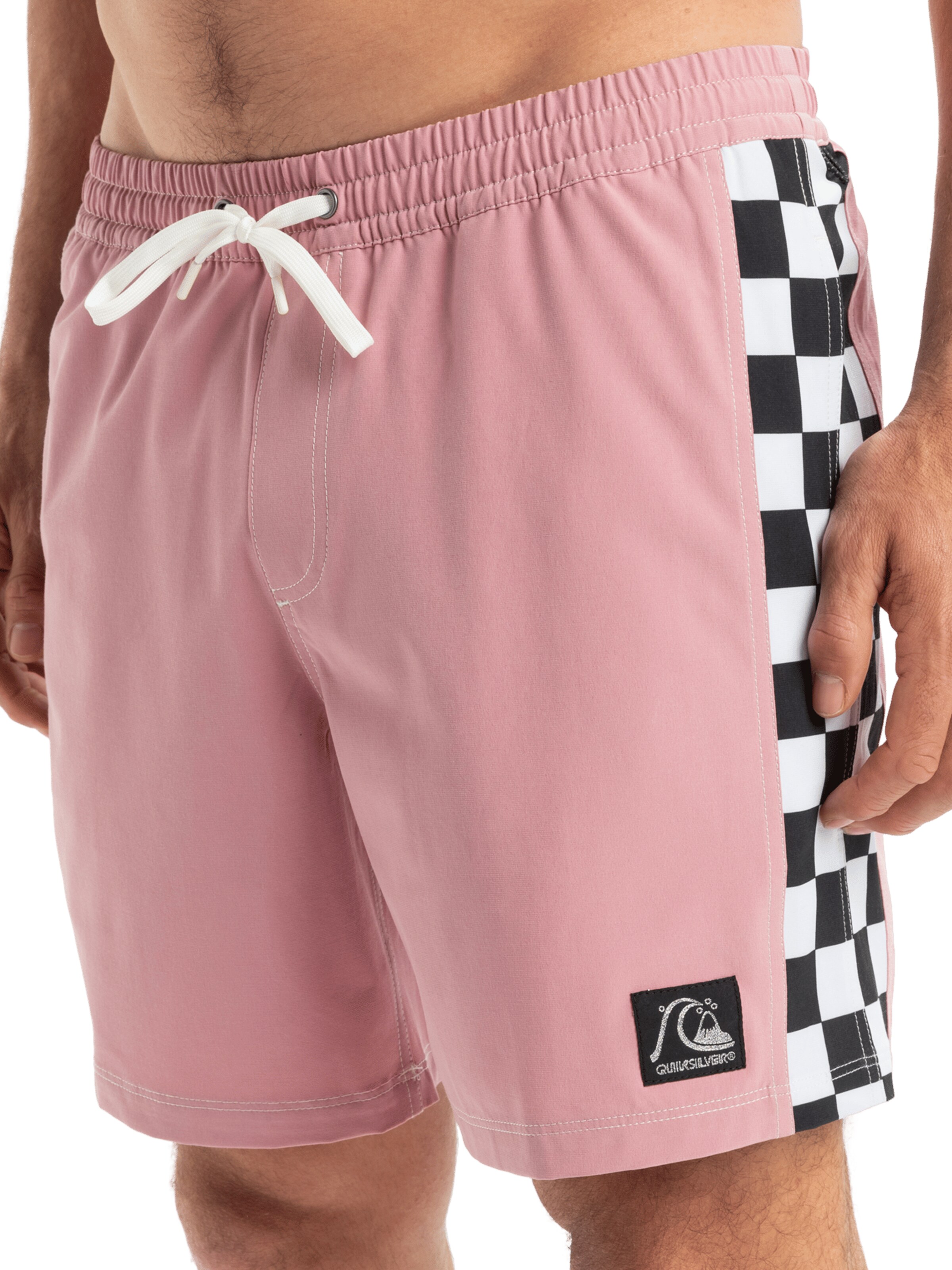 QUIKSILVER Swimming shorts 'Original Arch Volley 17' in Pink