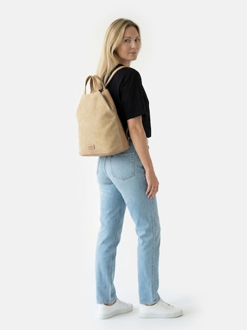 Sac à dos 'Jeanna' Emily & Noah en beige
