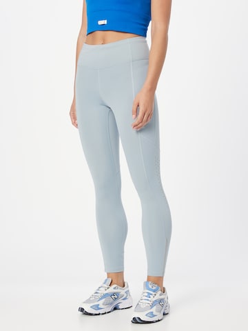 Skinny Pantalon de sport 'Fly Fast 3.0' UNDER ARMOUR en bleu : devant