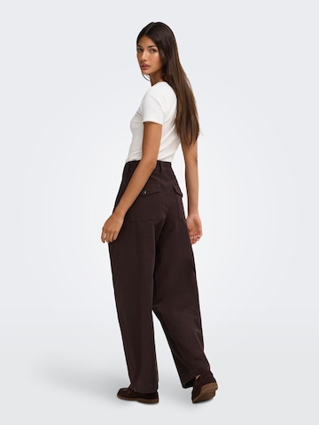 Barrel Pantalon 'ONLClair' ONLY en marron