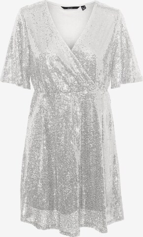 VERO MODA Dress 'KAJE' in Silver: front