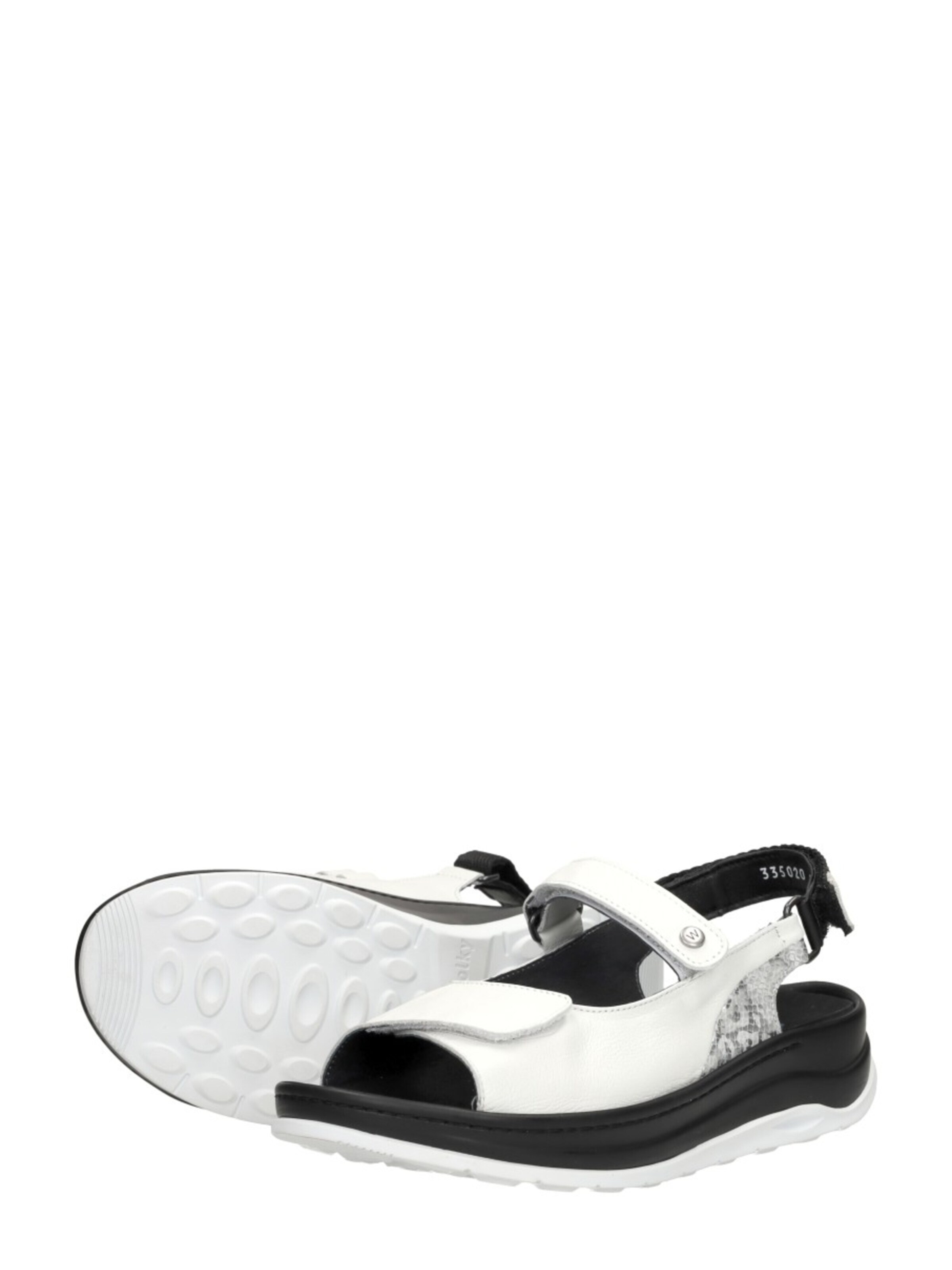 Wolky Strap Sandals 'Adura' in White