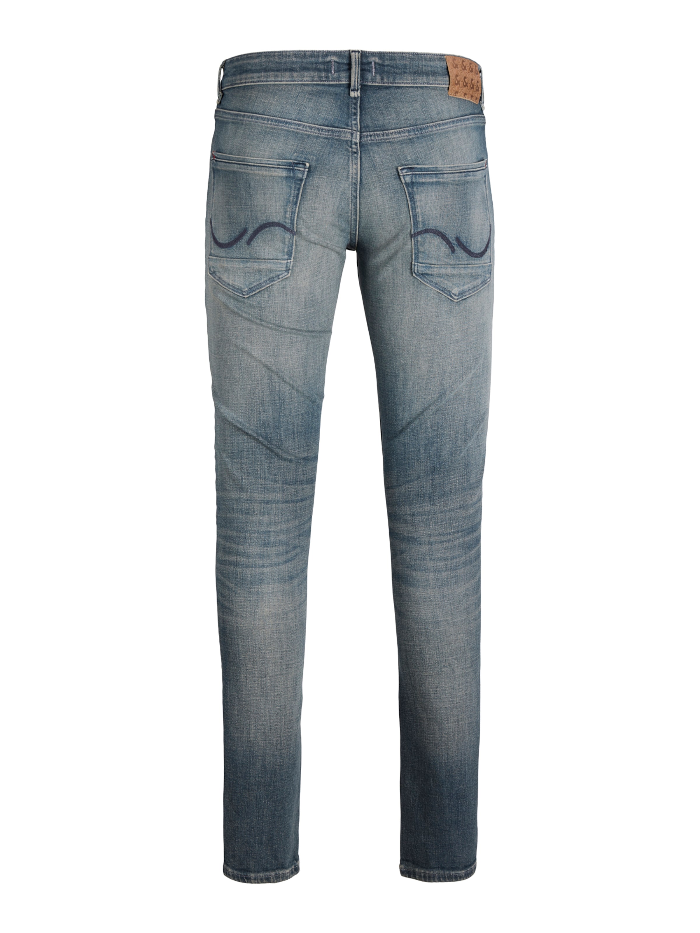 JACK & JONES Slimfit Jeans 'JJIGlenn JJRoy' in Blau