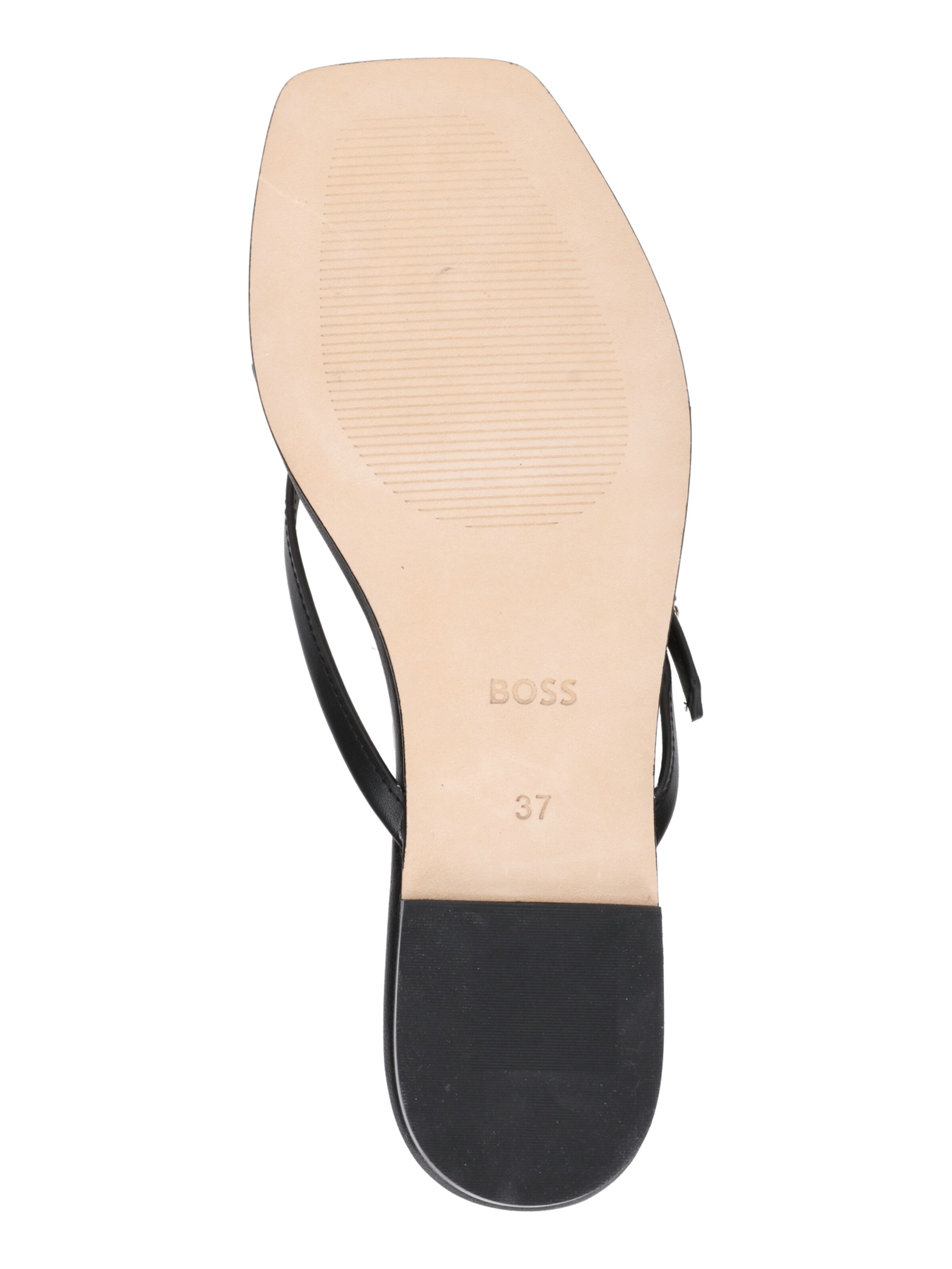 BOSS Ujjelválasztó-pántos szandál 'Charlize Thong' - fekete