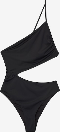 Pull&Bear Badeanzug in schwarz, Produktansicht