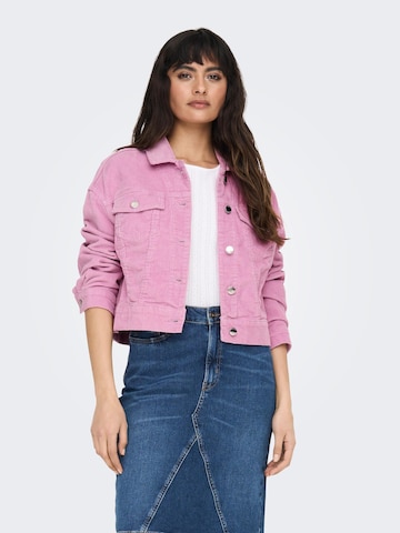 ONLY Between-Season Jacket 'Malibu' in Pink