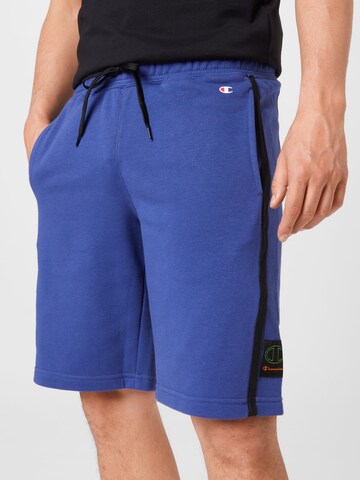 Champion Authentic Athletic Apparel - Regular Calças em azul