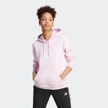 ADIDAS SPORTSWEAR Athletic Sweatshirt 'Essentials' in Pink: front