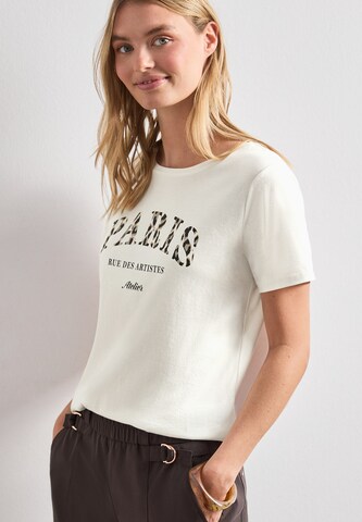 STREET ONE Shirt in White: front
