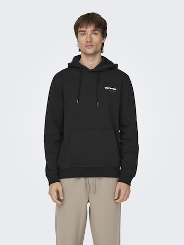 Only & Sons Sweatshirt i sort: forside