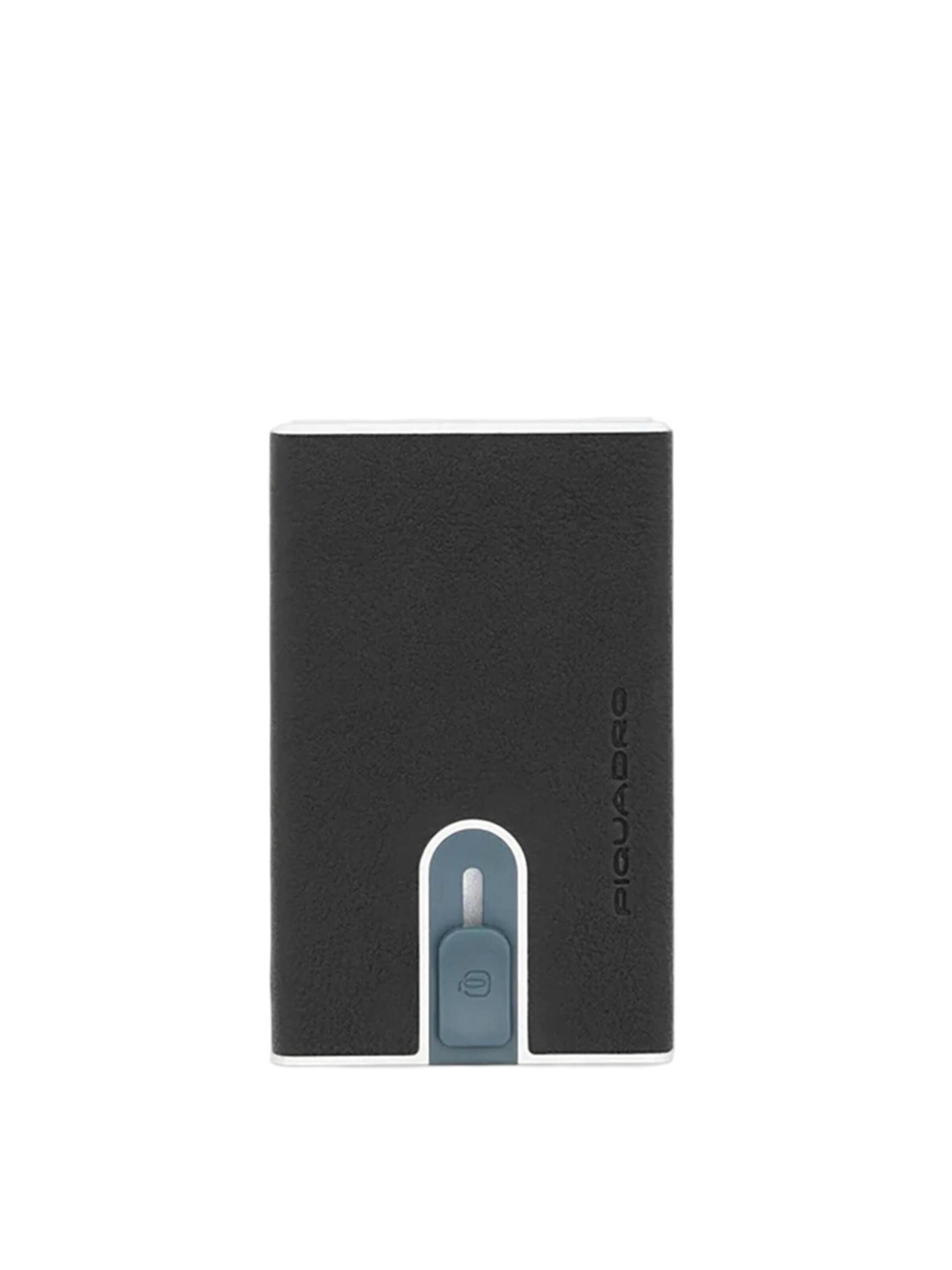 Piquadro - Cartera en negro: frente