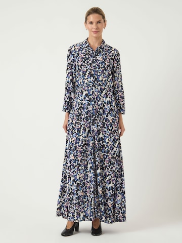 Robe-chemise 'YASSavanna' YAS en blanc : devant
