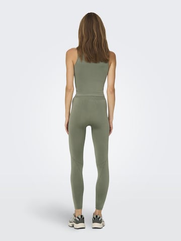 ONLY PLAY Skinny Workout Pants in Green