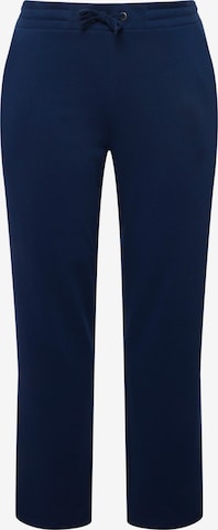 Regular Pantalon Ulla Popken en bleu : devant