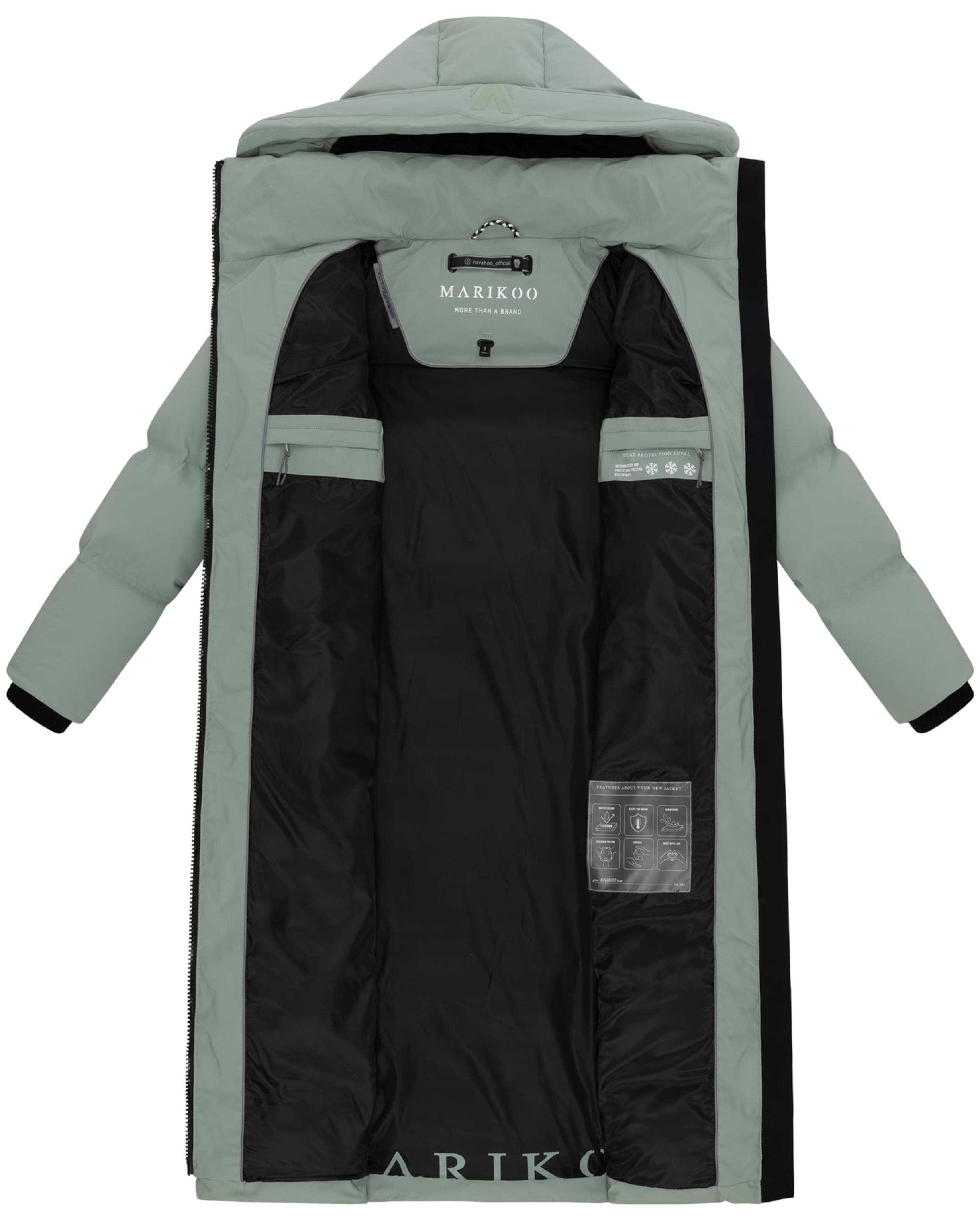 Manteau fonctionnel 'Tikoraa 16' MARIKOO en vert