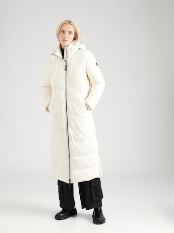 Soccx Winter Coat in White: front