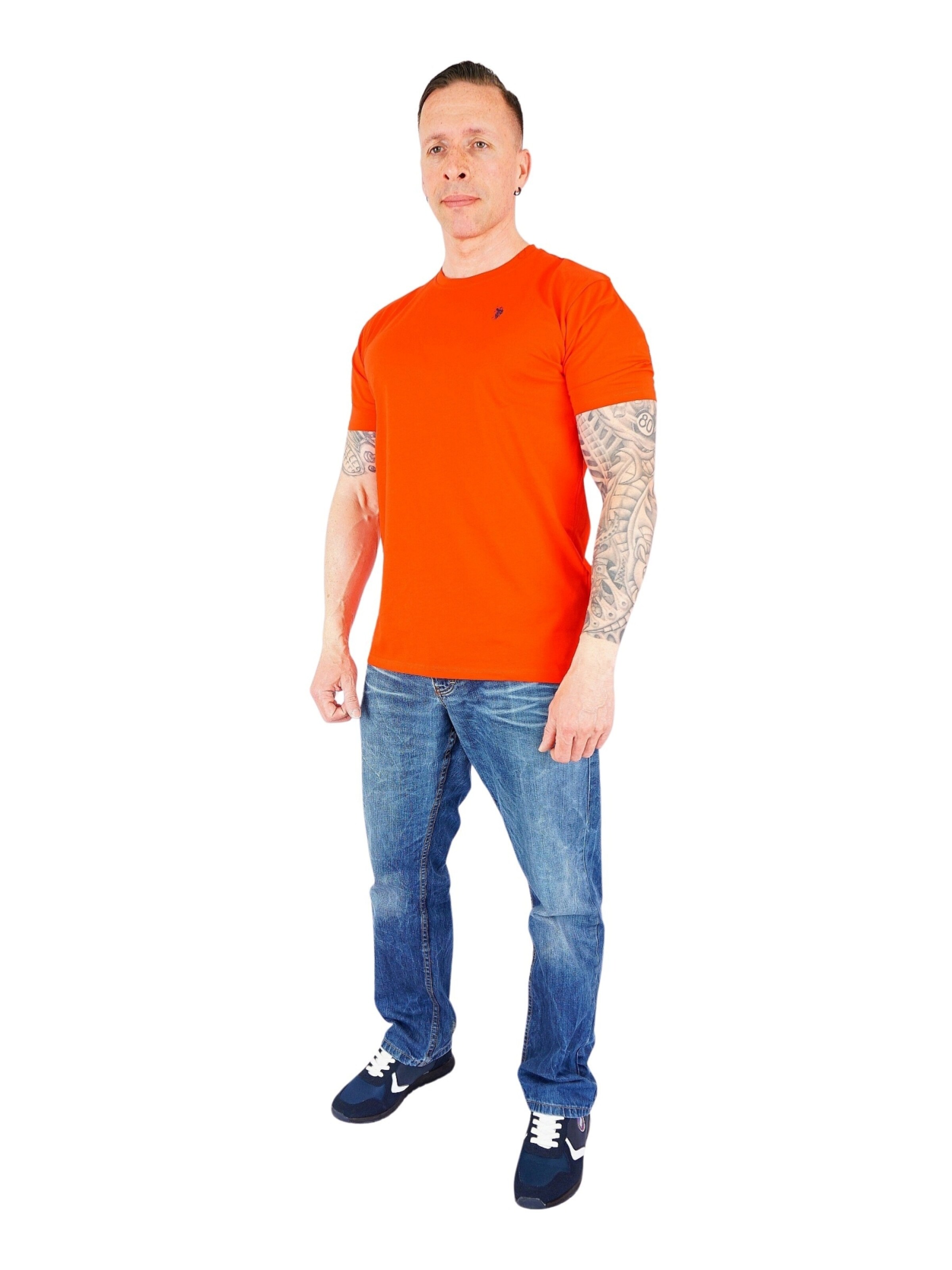 U.S. POLO ASSN. Bluser & t-shirts i orange: forside