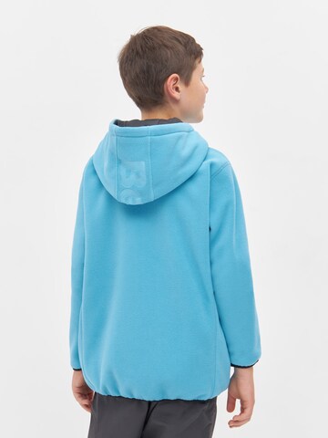 BENCH Fleece jas 'Draken' in Blauw