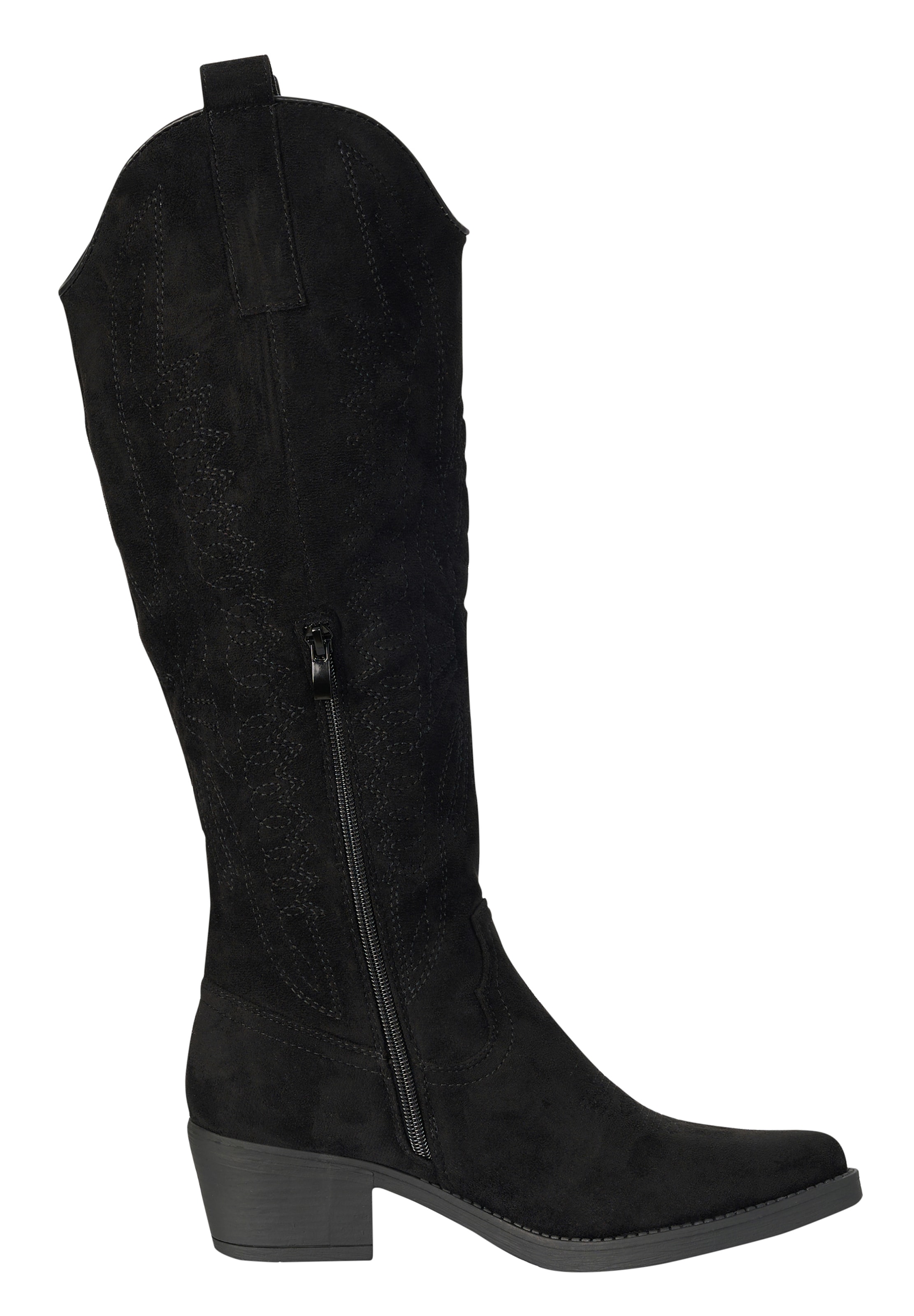 Salinyang Comwboystøvler i sort