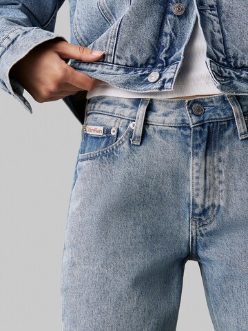 Calvin Klein Jeans Loosefit Jeans i blå