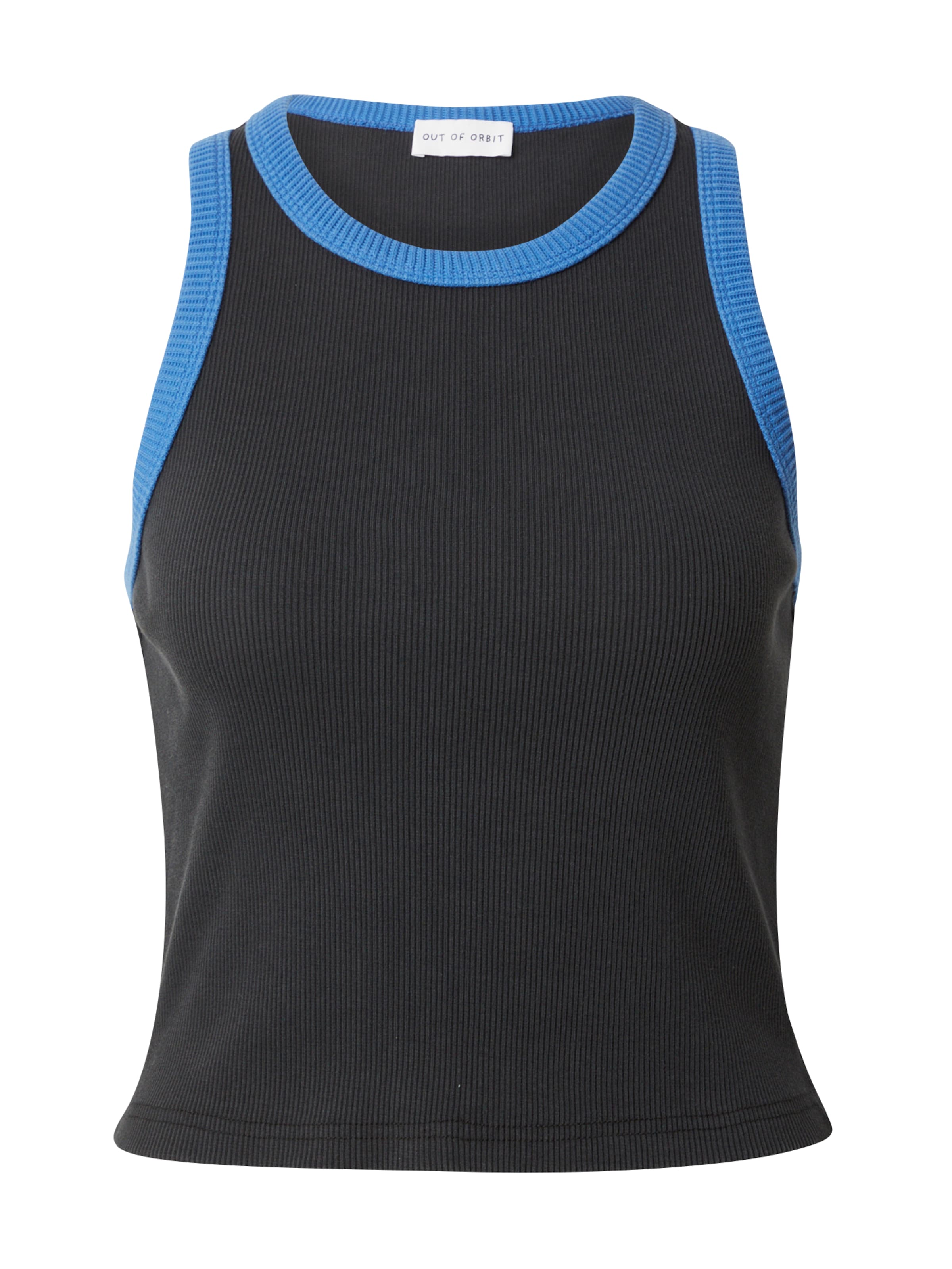 OUT OF ORBIT Top 'Maja' w kolorze szary: przód