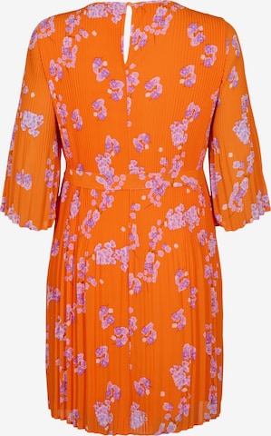 Zizzi Obleka 'Cathrine' | oranžna barva