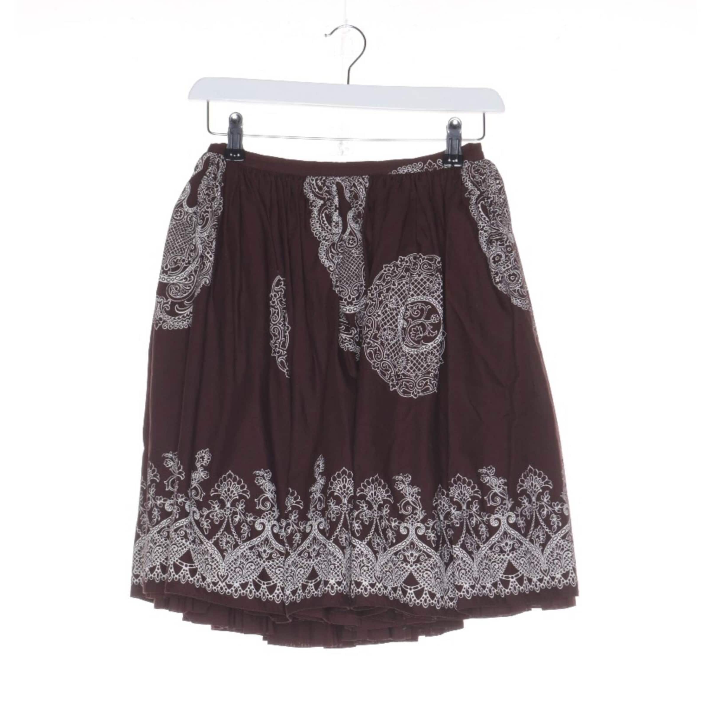 Miu Miu Skirt in XXS in Brown: front
