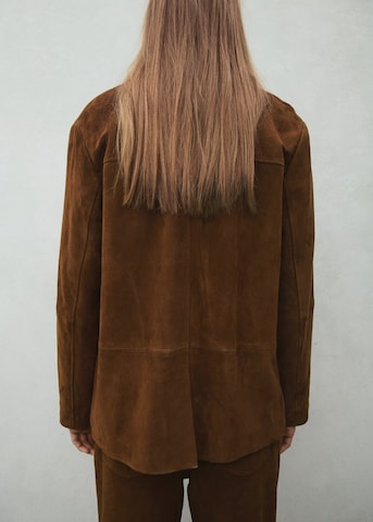 MANGO Between-Season Jacket in Brown