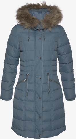 KangaROOS Winter Coat in Blue: front