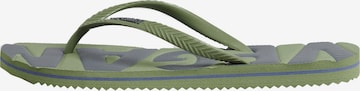 Séparateur d'orteils Superdry en vert : devant