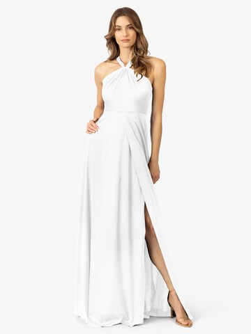 APART Evening Dress in White: front