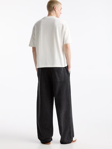 Pull&Bear Loosefit Broek in Grijs