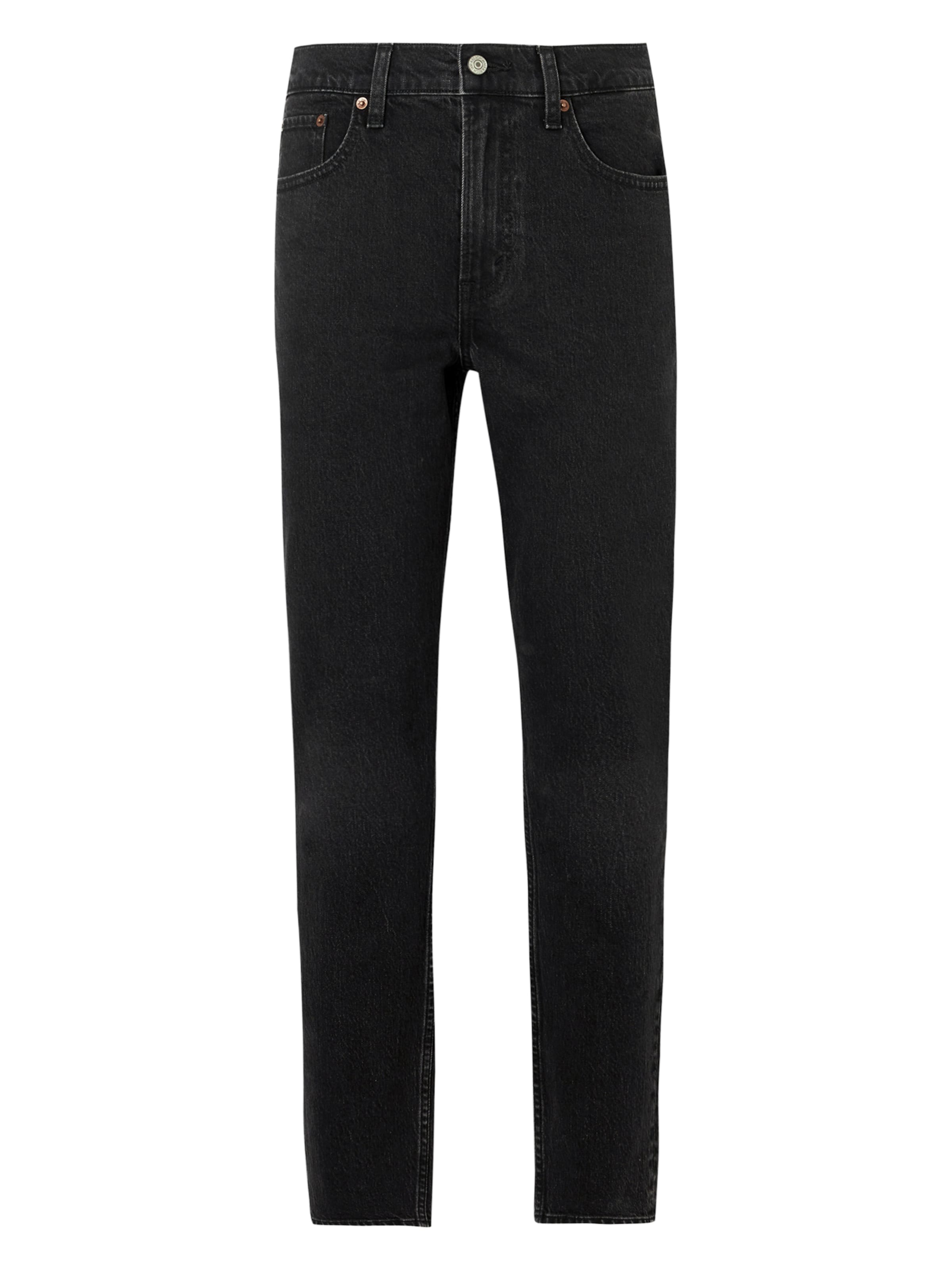 Skinny Jeans di Abercrombie & Fitch in nero: frontale