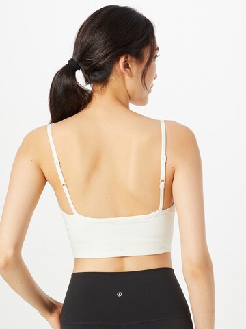 Moonchild Yoga Wear Bustier BH 'Lunar Luxe' in Weiß