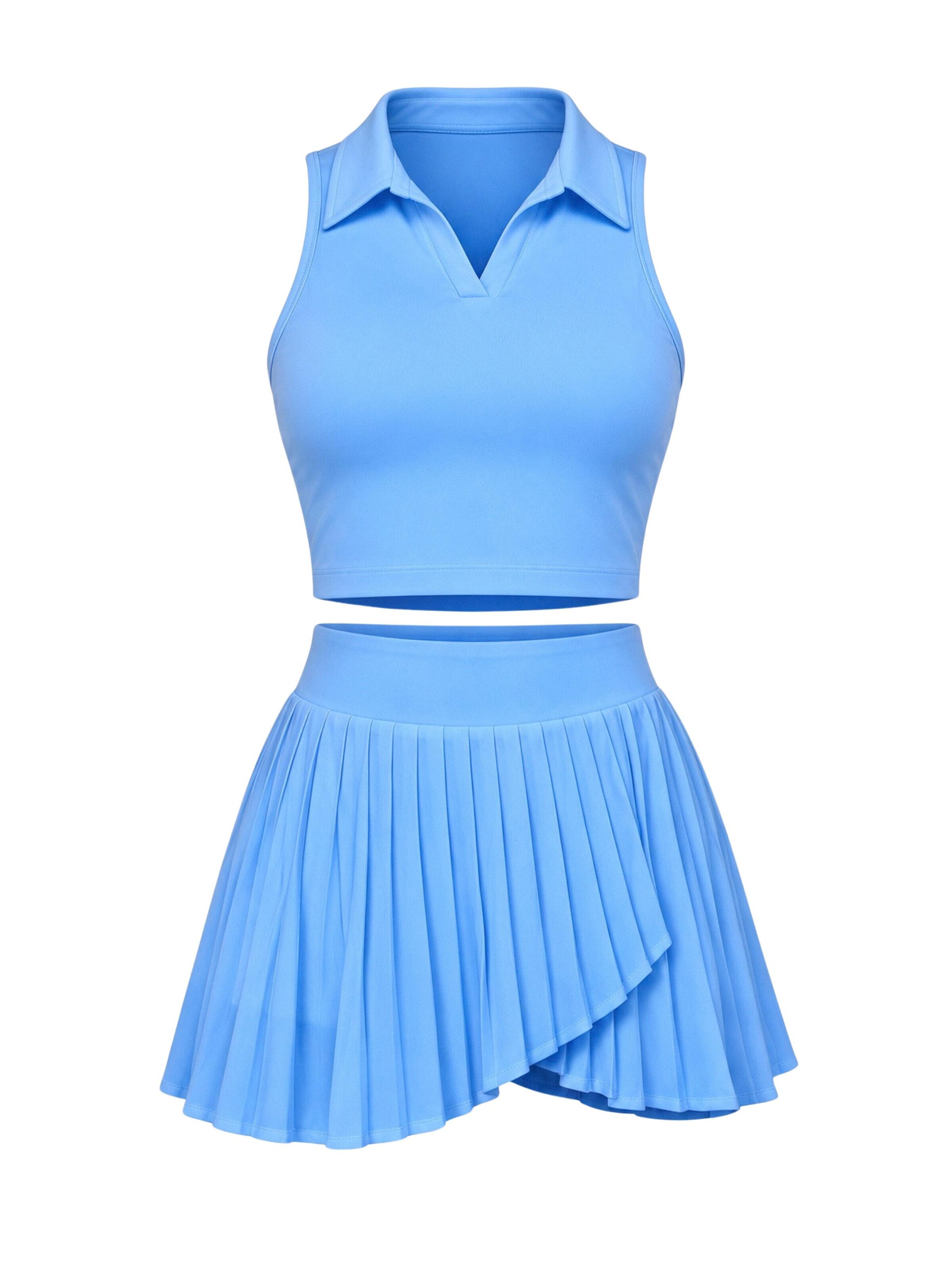 FemmeTone Sportanzug 'Briella'‌‌‌ in Blau: Vorderseite
