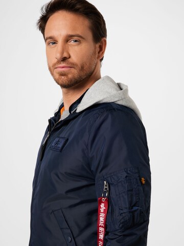 Veste mi-saison 'MA-1 TT' ALPHA INDUSTRIES en bleu
