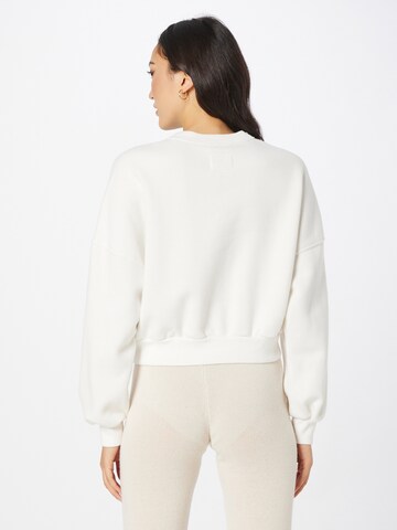 Abercrombie & Fitch Sweatshirt i vit