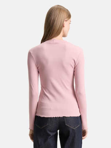 TOM TAILOR DENIM Tričko – pink