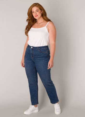 BASE LEVEL CURVY Slim fit Jeans in Blue