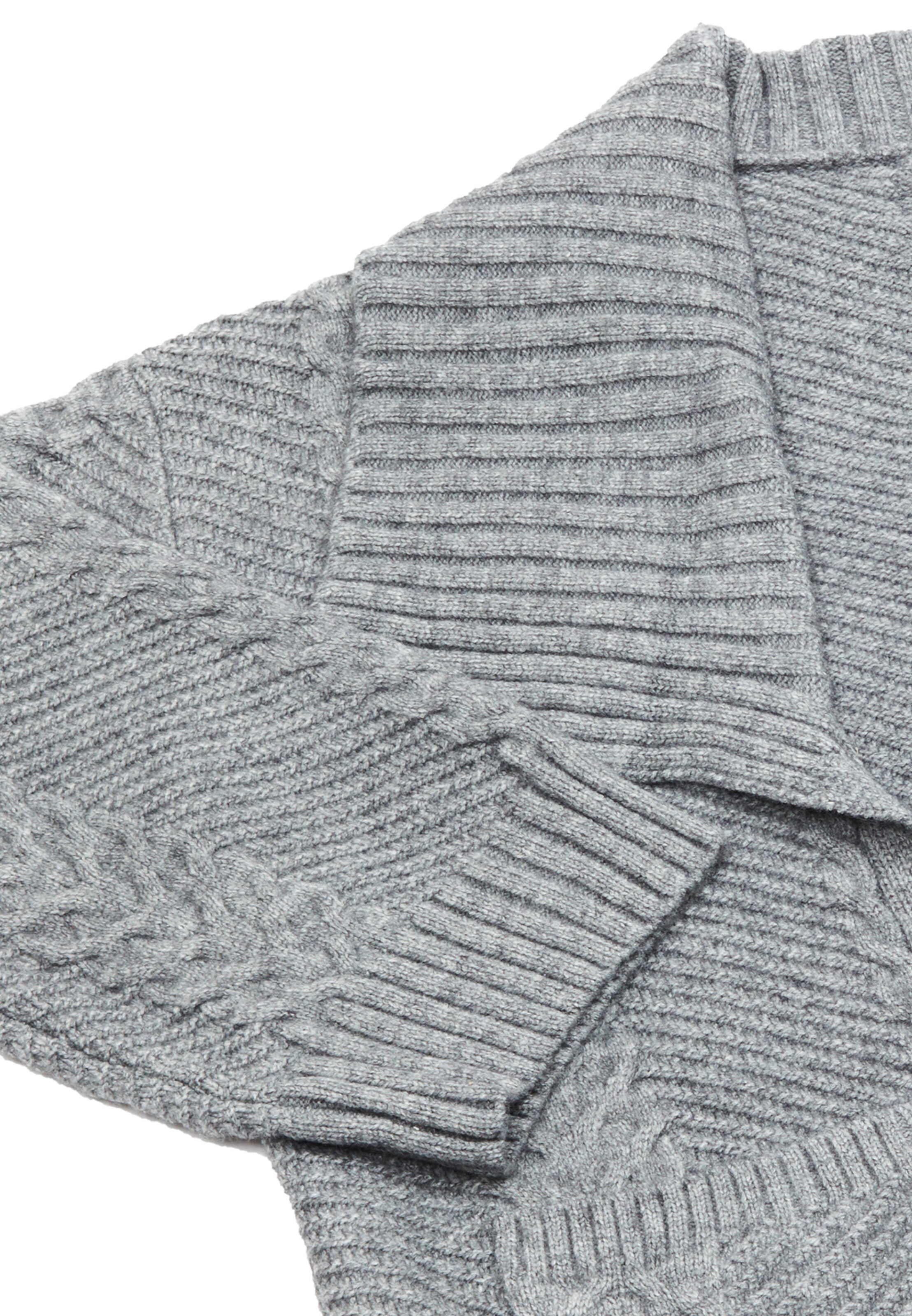 caissa - Casaco de malha em cinzento